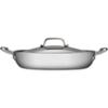 0016017029729 - TRAMONTINA 4-QT TRI-PLY CLAD COVERED CASSEROLE PAN, STAINLESS STEEL
