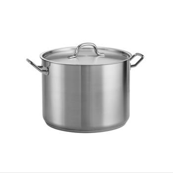 0016017041479 - TRAMONTINA PROLINE 16 QT. STAINLESS STEEL COVERED STOCK POT