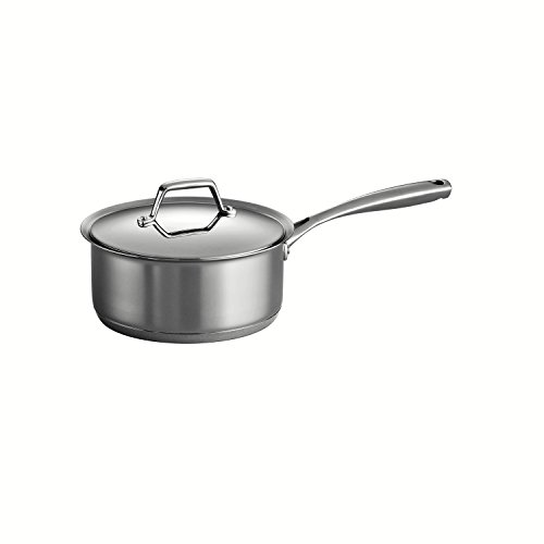 0016017060715 - TRAMONTINAPRIMA 3-QT. STAINLESS STEEL TRI-PLY COVERED SAUCEPAN