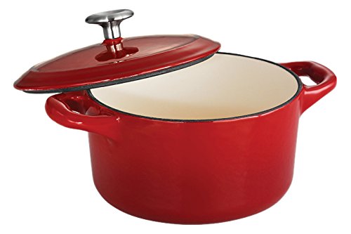 0016017074880 - TRAMONTINA GOURMET ENAMELED CAST-IRON 24-OZ COVERED COCOTTE