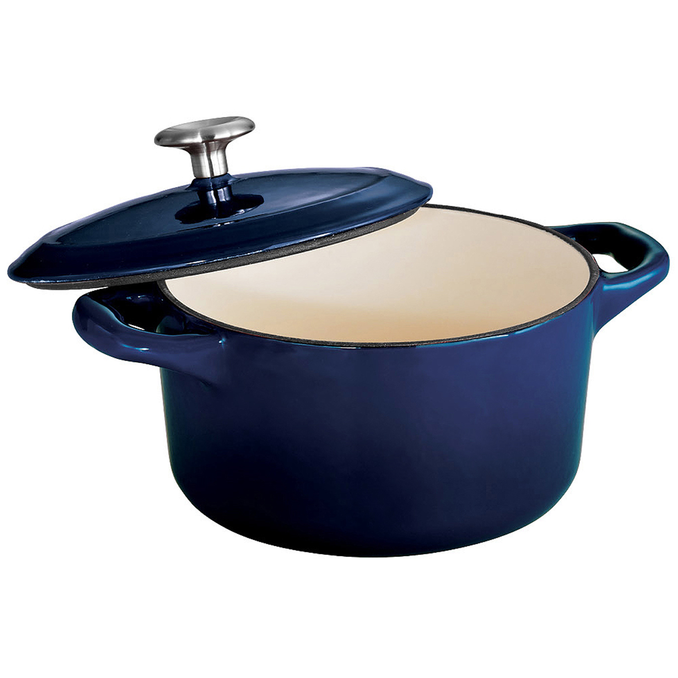 0016017077607 - TRAMONTINA GOURMET 10½-OUNCE ENAMELED CAST IRON COVERED MINI COCOTTE