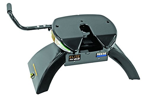 0016118052152 - REESE ELITE 30143 FIFTH WHEEL WITH SLIDER 25000 LB LOAD CAPACITY AND 90 DEGREE FIFTH WHEEL ADAPTER HARNESS (#5097410)
