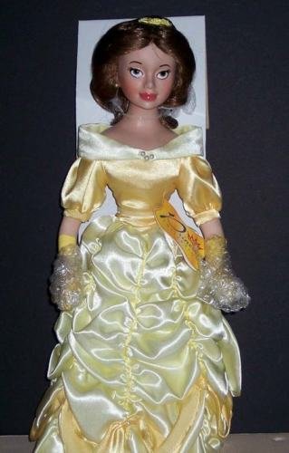 0016183012181 - DISNEY PORCELAIN BISQUE BEAUTY AND THE BEAST COLLECTOR'S DOLL RARE DISNEY STORE NUMBERED EXCLUSIVE