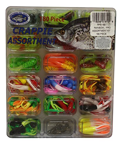 0016259018109 - SOUTHERN PRO RAINBOW SERIES AND PRO SERIES TUBE KIT (180-PIECE), MULTI COLOR