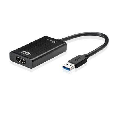 0163120292318 - J5 CREATE, USB 3.0 TO HDMI DVI ADAPTER (CATALOG CATEGORY: USB/FIREWIRE HUBS & DEVICES / CONVERTERS- USB)