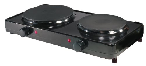 0163120330102 - AROMA AHP-312 DOUBLE BURNER HOT PLATE
