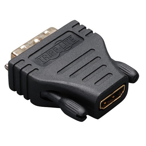0163120737680 - TRIPP LITE HDMI TO DVI-D CABLE ADAPTER CONNECTOR HDDVI (F/M) (P130-000)