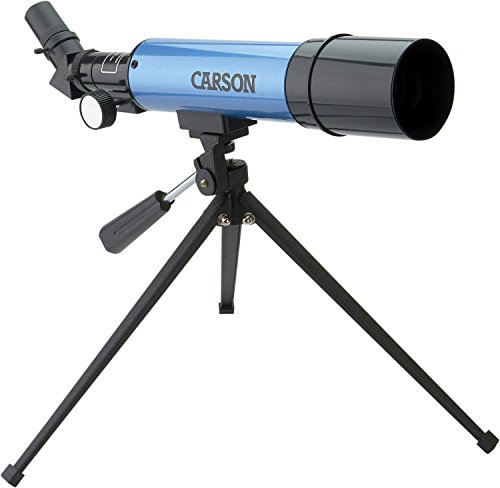 0163120847037 - CARSON AIM REFRACTOR TYPE 18X-80X POWER TELESCOPE WITH TABLETOP TRIPOD (MTEL-50)