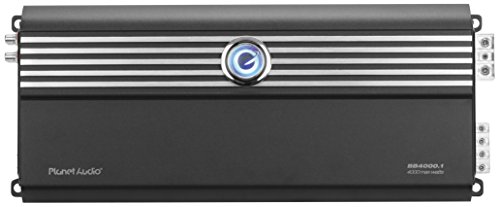 0163121446772 - PLANET AUDIO BB4000.1 BIG BANG 3 4000-WATT MONOBLOCK CLASS D 1 TO 8 OHM STABLE MONOBLOCK AMPLIFIER WITH REMOTE SUBWOOFER LEVEL CONTROL
