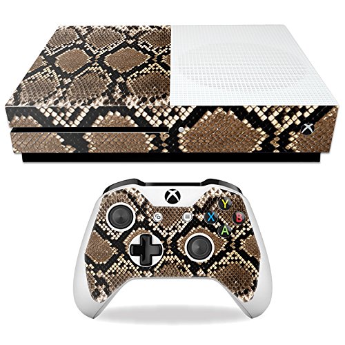 0016463487906 - MIGHTYSKINS PROTECTIVE VINYL SKIN DECAL FOR MICROSOFT XBOX ONE S WRAP COVER STICKER SKINS RATTLER