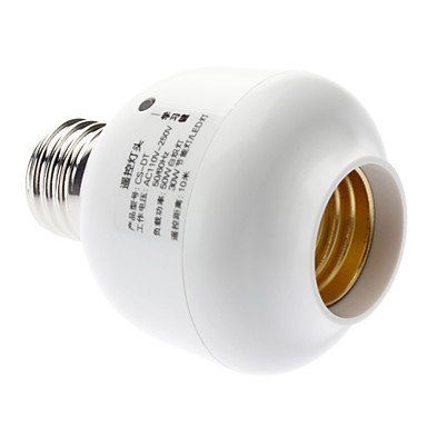 0016514123388 - MCH-E27 WIRELESS REMOTE CONTROLLED LED BULBS SOCKET LAMP HOLDER (110-240V)