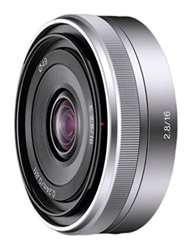 0016548484752 - SONY SEL16F28 16MM F/2.8 WIDE-ANGLE LENS FOR NEX SERIES CAMERAS