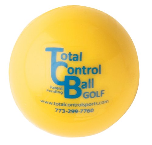 0016562001362 - TOTAL CONTROL GOLF BALL-BOX OF 6 (YELLOW WITH BLUE DOT, 74-GRAMS)