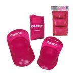 0016751967820 - 96782 YOUTH PAD SET WITH GUARDS PINK