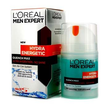 0167926511215 - L'OREAL MEN EXPERT HYDRA ENERGETIC QUENCH MAX ULTRA HYDRATION (NO SHINE) 50ML/1.7OZ BY L'OREAL PARIS