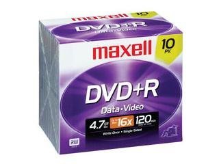 0168141224874 - MAXELL 639005 DVD+R DISC