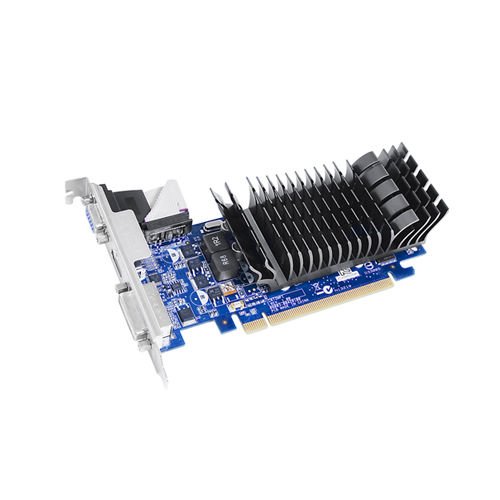 0168141645013 - ASUS GEFORCE 210 1GB 64-BIT DDR3 PCI EXPRESS 2.0 X16 LOW PROFILE READY VIDEO CARD, EN210 SILENT/DI/1GD3/V2(LP)