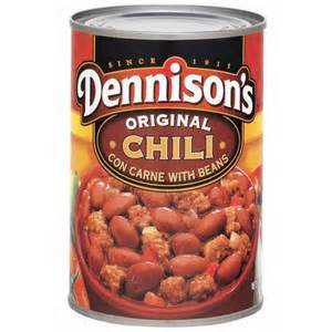 0016998123652 - DENNISON’S® ORIGINAL CHILI CON CARNE WITH BEANS, 15OZ CAN (PACK OF 16)