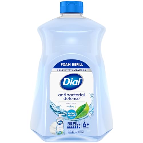 0017000214139 - DIAL COMPLETE ANTIBACTERIAL FOAMING HAND SOAP, SPRING WATER, 52 FL OZ REFILL