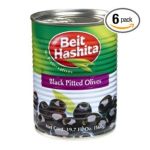 0017034018581 - BLACK PITTED OLIVES