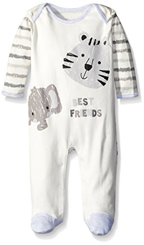 0017036979392 - RENE ROFE BABY BABY SILLY ANIMALS GREEN GREEN FOOTED COVERALL, 6-9 MONTHS
