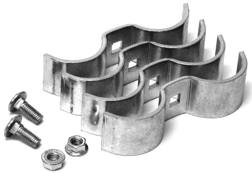 0017141028107 - BEHLEN COUNTRY 44900069 GALVANIZED BUTTERFLY CLAMPS FOR 2-INCH TUBING