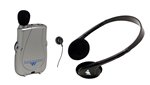0017229134560 - WILLIAMS SOUND PKT D1 EH POCKETALKER ULTRA DUO PACK AMPLIFIER WITH SINGLE MINI EARBUD AND FOLDING HEADPHONE