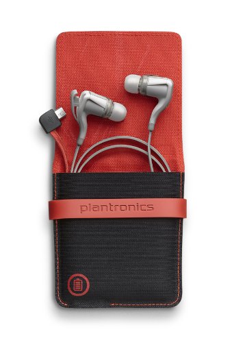 0017229142183 - PLANTRONICS BACKBEAT GO 2 WIRELESS HI-FI EARBUD HEADPHONES WITH CHARGING CASE - COMPATIBLE WITH IPHONE, IPAD, ANDROID, AND OTHER LEADING SMART DEVICES - WHITE