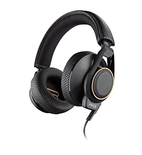0017229152960 - PLANTRONICS RIG 600 GAMING HEADSET WITH HIGH-FIDELITY SOUND AND REMOVABLE MIC, PROFESSIONAL GAMING HEADSET