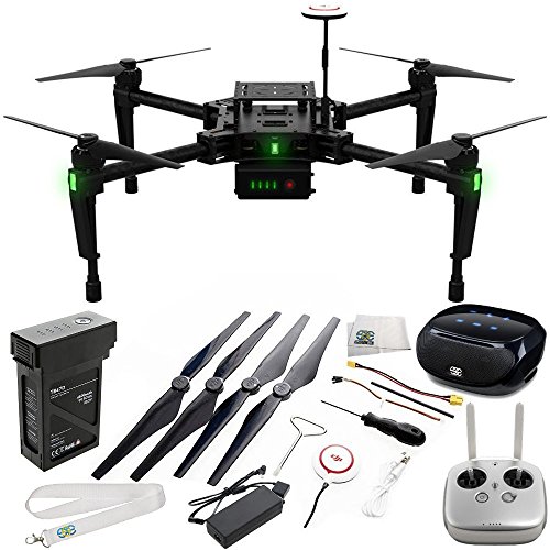 0017309620853 - DJI MATRICE 100 QUADCOPTER 15PC ACCESSORY KIT. INCLUDES MANUFACTURER ACCESSORIES + SSE FURY SPEAKER + SSE TRANSMITTER LANYARD + MICROFIBER CLEANING CLOTH