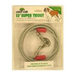 0017334420152 - ASPEN PETS SUPER TIE OUT FOR LARGE DOGS SIZE 180 15 FT