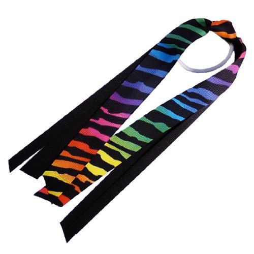 0017391098707 - RED LION PONYTAIL STREAMERS ( RAINBOW - ONE SIZE FITS MOST )