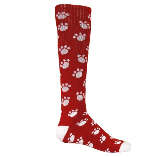 0017391101421 - RED LION PAWS ( RED / WHITE - SMALL )