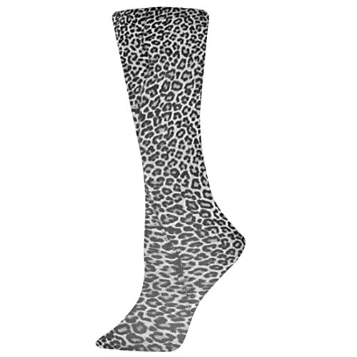 0017391108734 - NOUVELLA SUBLIMATION TROUSER WOMENS SOCKS ( BABY PANTHER - MEDIUM )