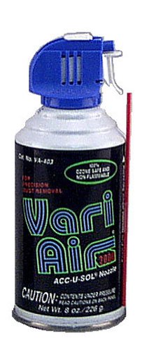 0017506214053 - 4 OZ. TRAVEL SIZE VARI-AIR AIR DUSTER (CANNED AIR) FROM PECA PRODUCTS VJ-405A-1