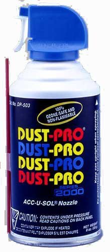 0017506215234 - 8 OZ. DUST-PRO PROFESSIONAL AIR DUSTER (CANNED AIR) FROM PECA PRODUCTS DP-503-1