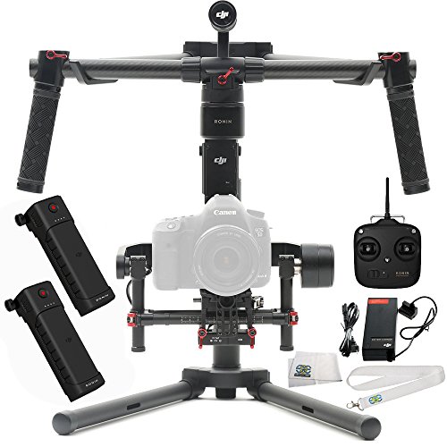 0017539721641 - DJI RONIN-M 3-AXIS BRUSHLESS GIMBAL STABILIZER INCLUDES MANUFACTURER ACCESSORIES + DJI INTELLIGENT BATTERY FOR RONIN-M + MICROFIBER CLEANING CLOTH