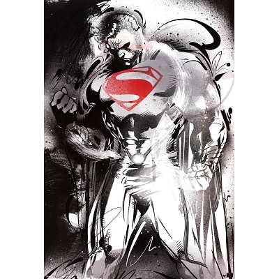 0017681160671 - TRENDS INTL. MAN OF STEEL POSTER, 24-INCH BY 36-INCH