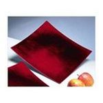 0017794932196 - LACQUER 12 RED SQUARE CHARGER PLATE (SET OF 12)
