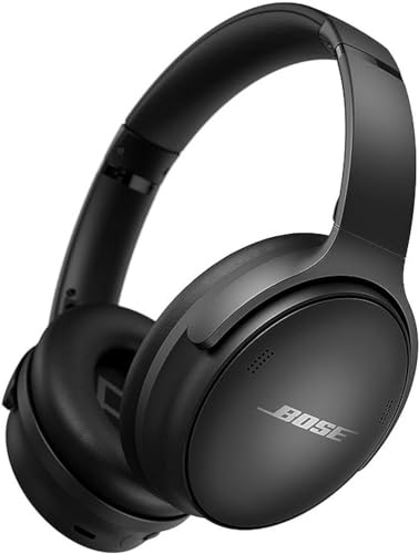 0017817835015 - BOSE - QUIETCOMFORT 45 WIRELESS NOISE CANCELLING OVER-THE-EAR HEADPHONES - TRIPLE BLACK