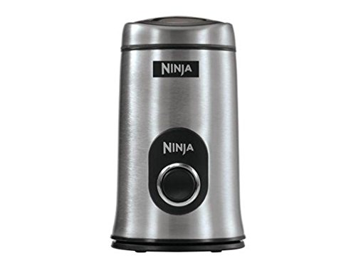 1800126699855 - NINJA COFFEE BAR STAINLESS STEEL SAFETY LOCK PUSH-BUTTON BEAN GRINDER | SP7407