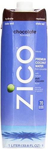 0180127000067 - ZICO PURE PREMIUM COCONUT WATER, CHOCOLATE 33.8 OUNCE (PACK OF 6)