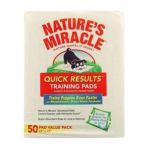 0018065052506 - NATURES MIRACLE QUICK RESULTS TRAINING PADS 50 COUNT
