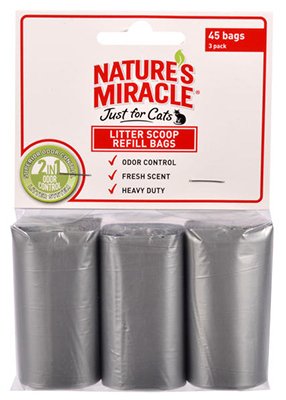 0018065054128 - NATURES MIRACLE REFILL FOR SCOOP (PACK OF 48)