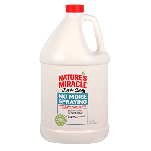 0018065054364 - NATURE'S MIRACLE JUST FOR CATS NO MORE SPRAYING - GALLON (NM-5436)