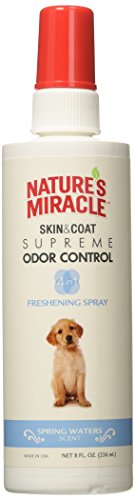0018065070067 - NATURE'S MIRACLE SUPREME ODOR CONTROL DOG FRESHENING SPRAY, SPRING WATERS SCENT,