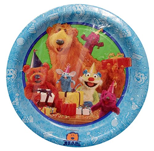 1810051035048 - BEAR IN THE BIG BLUE HOUSE SMALL PAPER PLATES (12CT)
