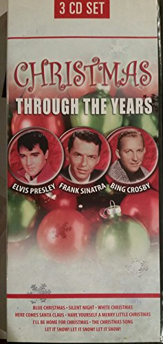 0018111379625 - CHRISTMAS THROUGH THE YEARS HOLIDAY GIFT SET (4 CD'S ELVIS, BING & FRANK)
