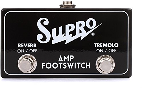 0181118090142 - SUPRO SF2 TREMOLO AND REVERB FOOTSWITCH