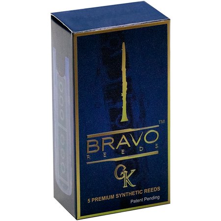 0181816000894 - BRAVO BR-C20 BB CLARINET SYNTHETIC REEDS, STRENGTH 2.0, BOX OF 5